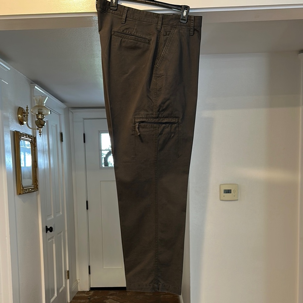 Dockers Brown Chinos Classic Tailored Flat Front